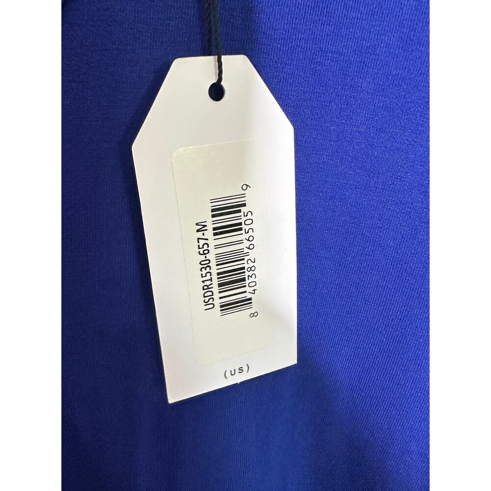 UNIVERSAL STANDARD Athena Divine Jersey Midi Dress Cobalt Blue Sz 18/20 NWT {S8} - Picture 5 of 6